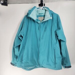 Cabella's Women's  Outewear Jacket Large Removeable Zip Hood